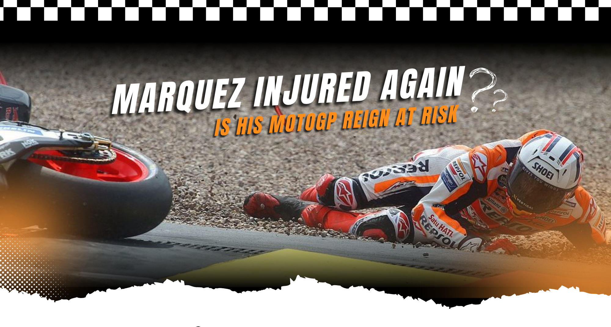 مارك ماركيز يتعرض لإصابة جديدة في جائزة إندونيسيا الكبرى: هل تؤثر على مستقبله في MotoGP؟